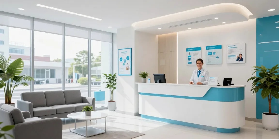 Hair transplant Istanbul consultation in a medical clinic with caring healthcare providers.