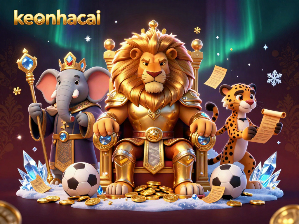 Bet on winning strategies with keonhacai sports betting featuring a lion king and dynamic elements.