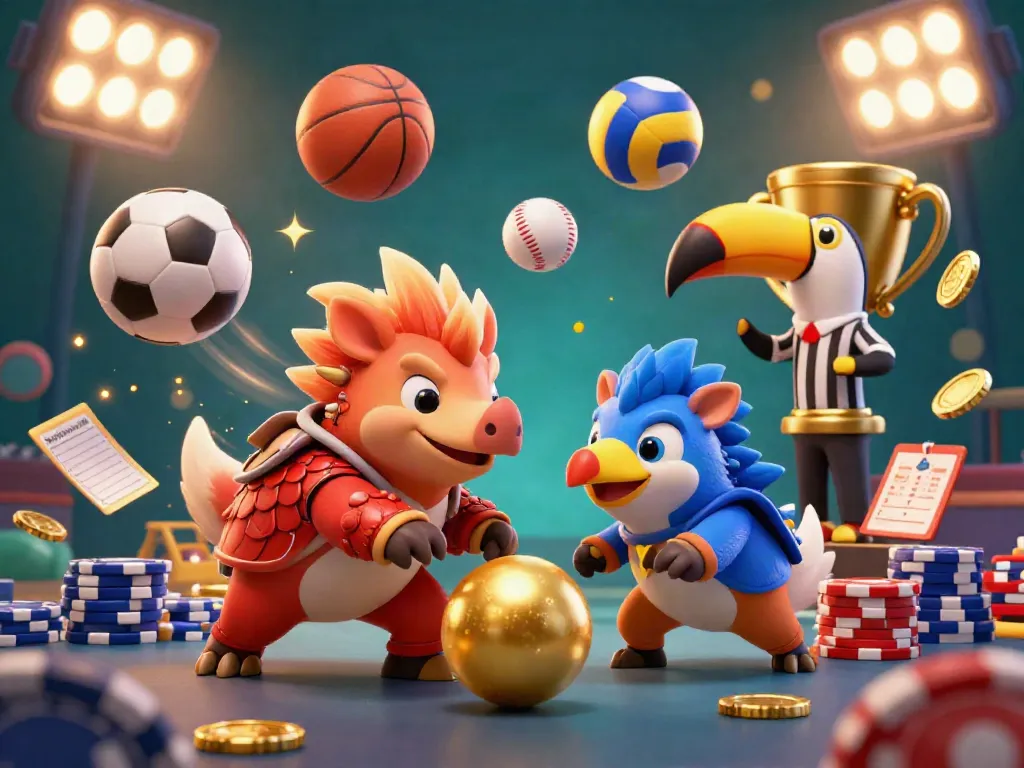 Watch the pangolins roll golden balls and tumble poker chips in a lively topnhacaiuytin-themed scene.