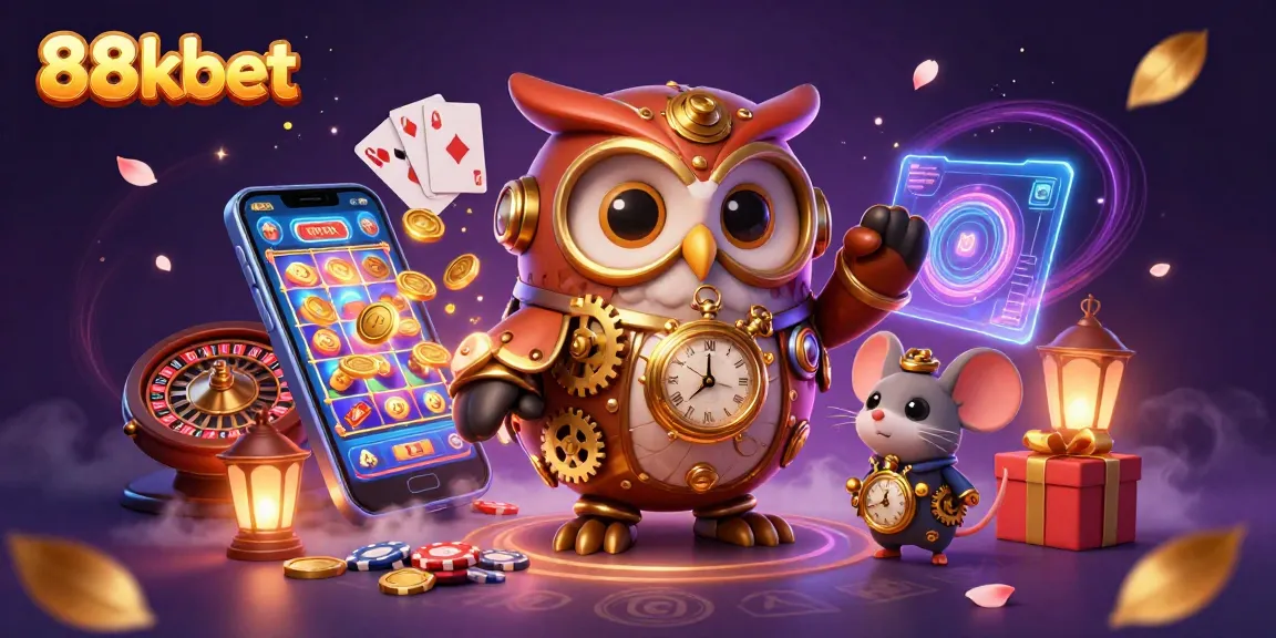 Experience the thrilling adventure of 88kbet with vibrant slot games and a mystical atmosphere.