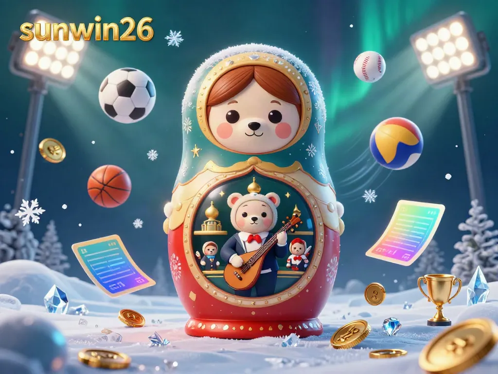 Engage with sunwin26's immersive gaming experience featuring 3D characters in a vibrant casino setting.