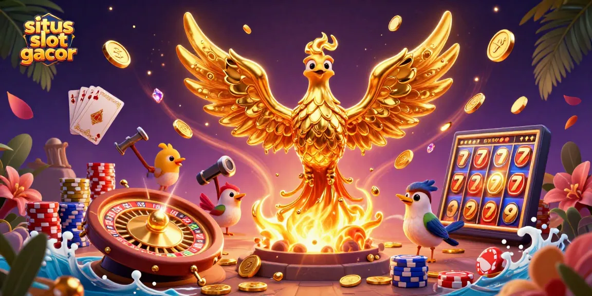 Experience the excitement of situs slot gacor with dynamic winning elements and vibrant colors.