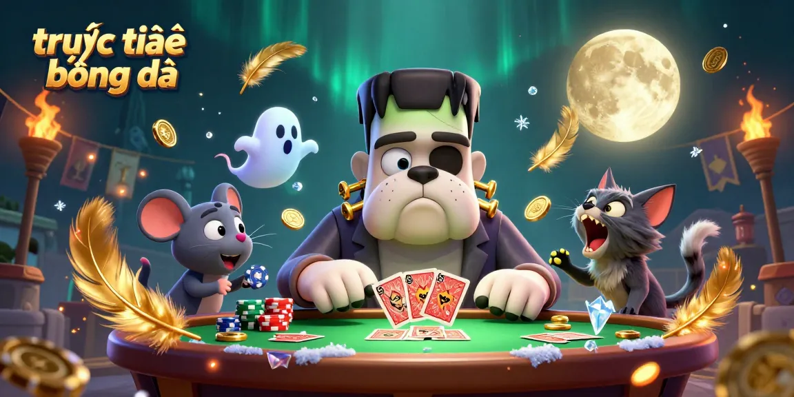 Bet confidently with trực tiếp bóng đá's vibrant 3D sports betting scene featuring unique characters and dynamic elements.