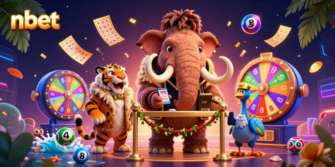 Engage with nbet thrilling lottery action featuring vibrant characters and colorful game elements.