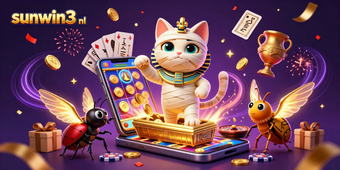 Experience the vibrant excitement of sunwin3 nl with animated casino characters and dynamic games.